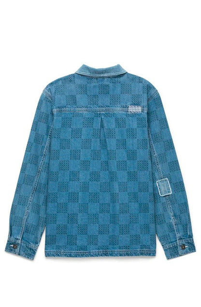 Jaqueta Vans Printed Denin Azul - NewSkull