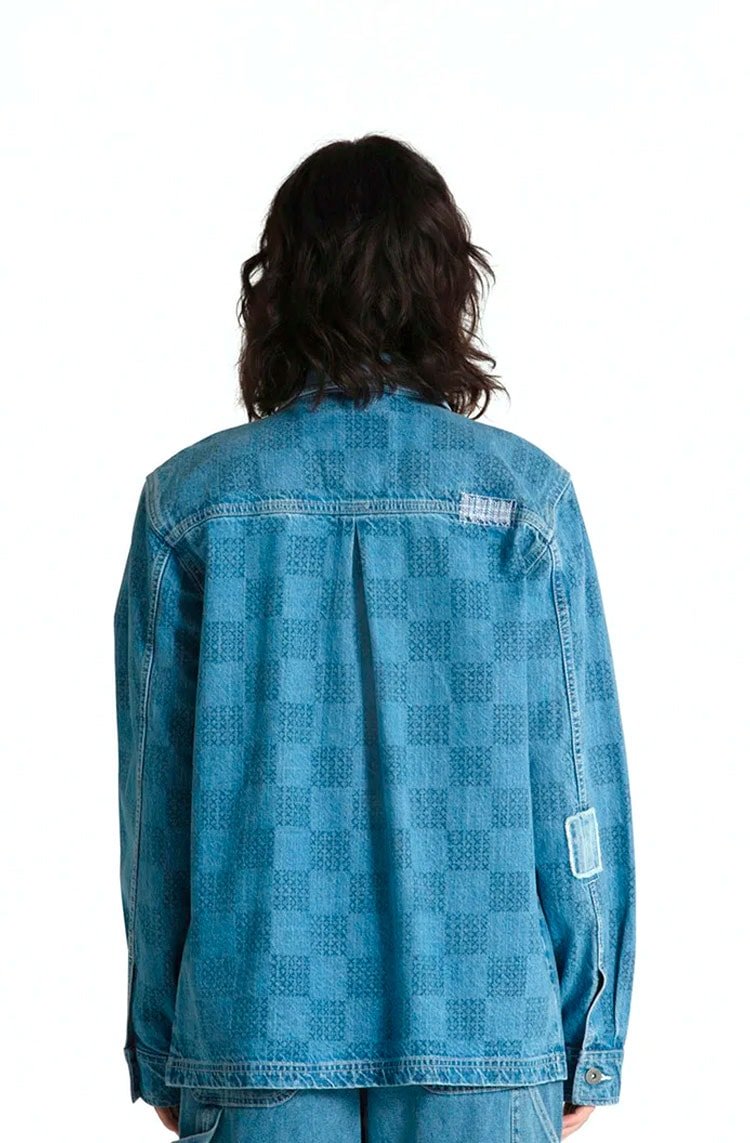 Jaqueta Vans Printed Denin Azul - NewSkull