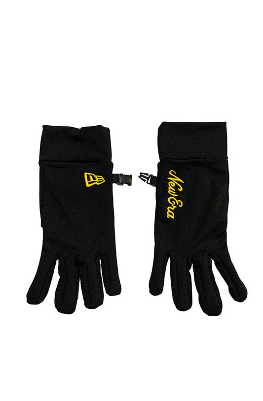 Luva New Era Flag Modern Classic Preto/Amarelo - NewSkull