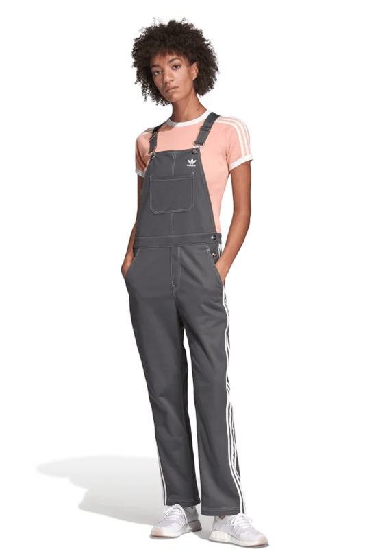 MACACAO ADIDAS DUNGAREES FEMININO CINZA - NewSkull