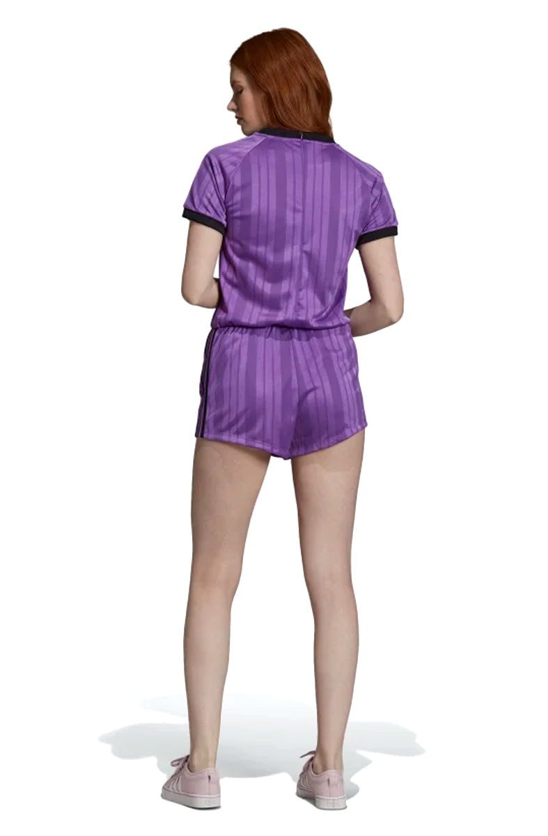 Macaquinho ADIDAS Jumpsuit Feminino Roxo - NewSkull