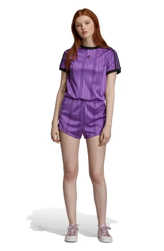 Macaquinho ADIDAS Jumpsuit Feminino Roxo - NewSkull