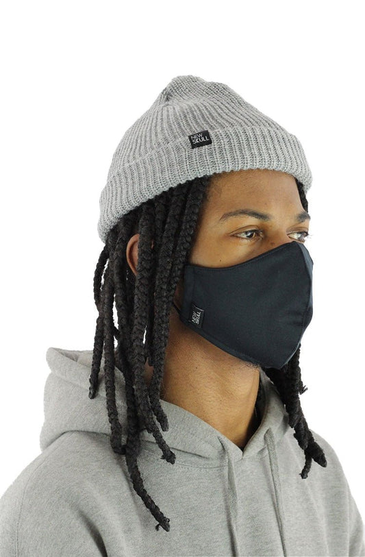 Mascara NewSkull Neoprene Dupla Preta - NewSkull