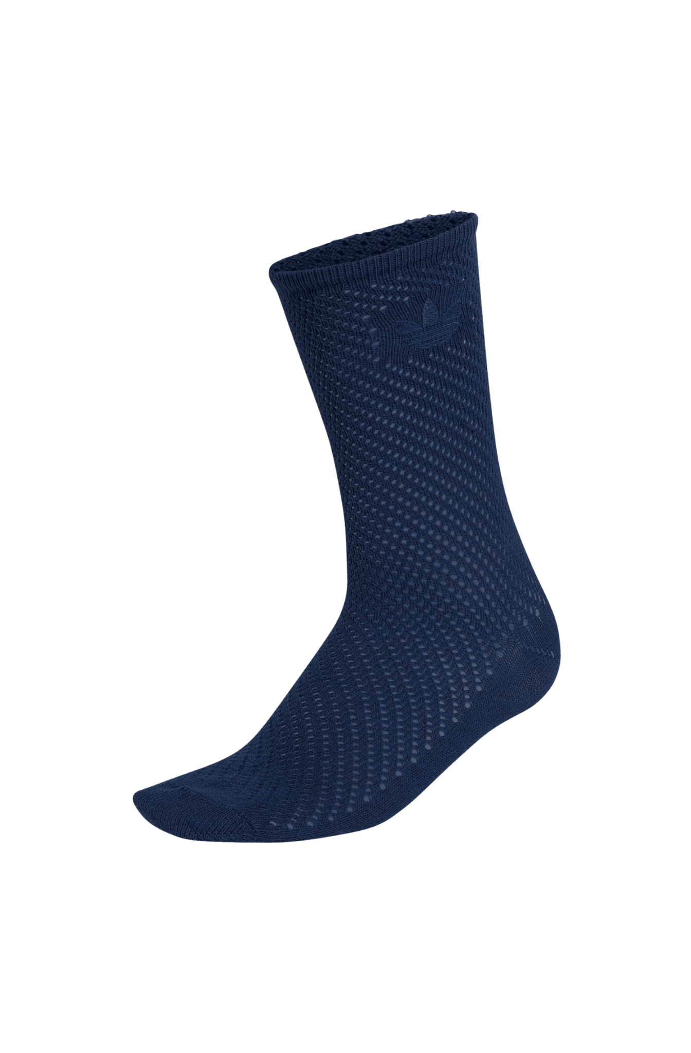 Meia Adidas Crochê 2 Pares Azul Marinho - NewSkull