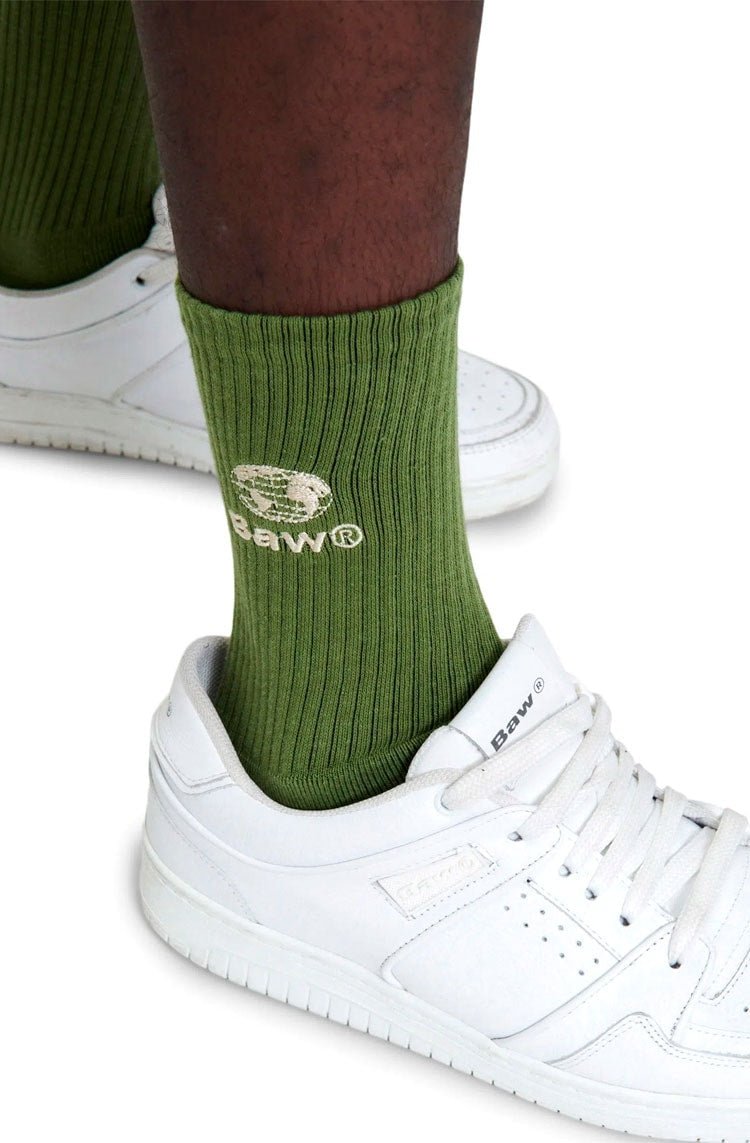 Meia Baw World Verde Militar - NewSkull