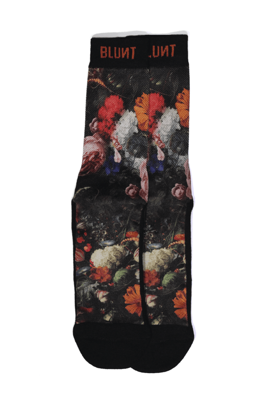 Meia Blunt Dark Floral - NewSkull