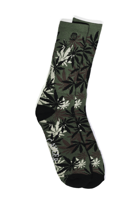 Meia Cayler e Sons Verde Folha - NewSkull