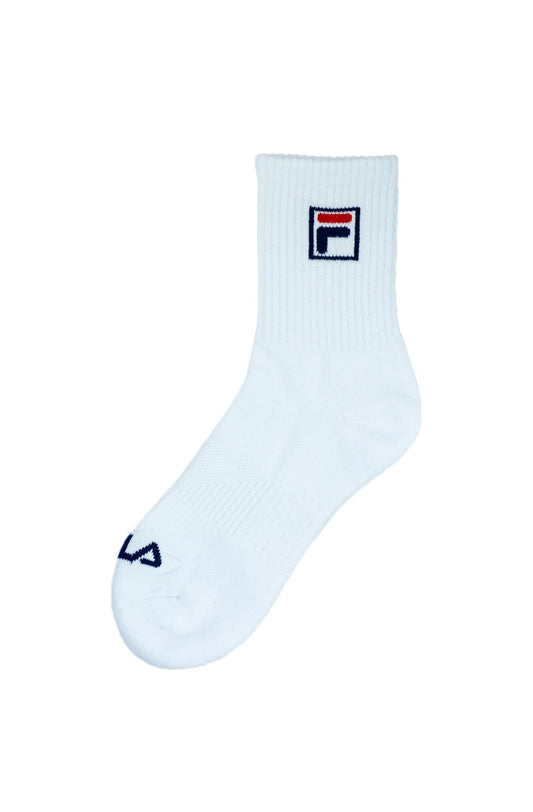 Meia Fila Cano Alto Fbox Tripack Unisex Branca/Azul - NewSkull