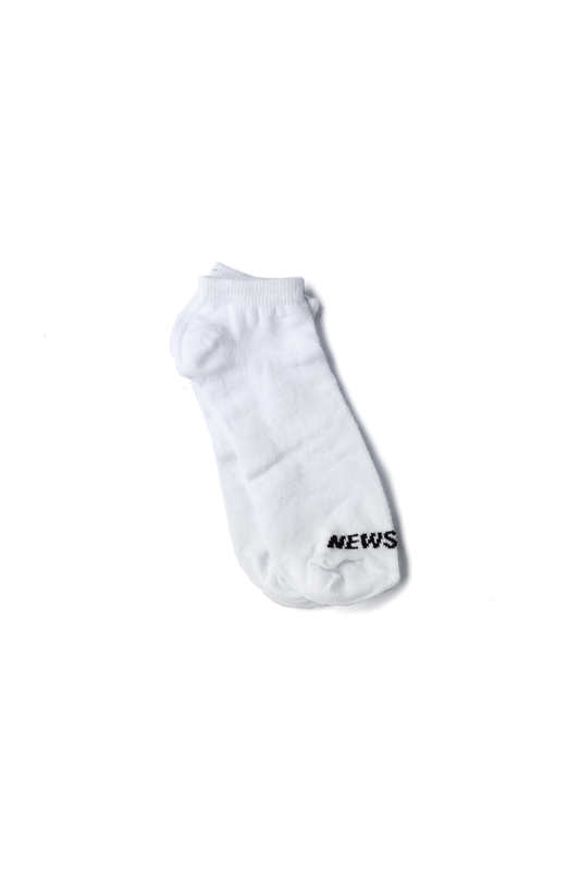 Meia Invisivel NewSkull Branca - NewSkull
