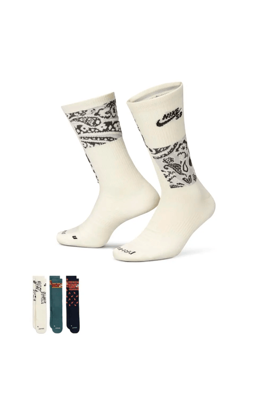Meia Nike SB 3 Pares Everyday Max Lightweight Multicolor - NewSkull