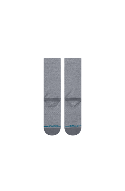 Meia Stance Icon Cinza Mescla - NewSkull