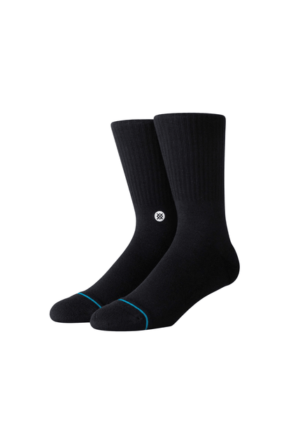 Meia Stance Icon Preto/Branco - NewSkull