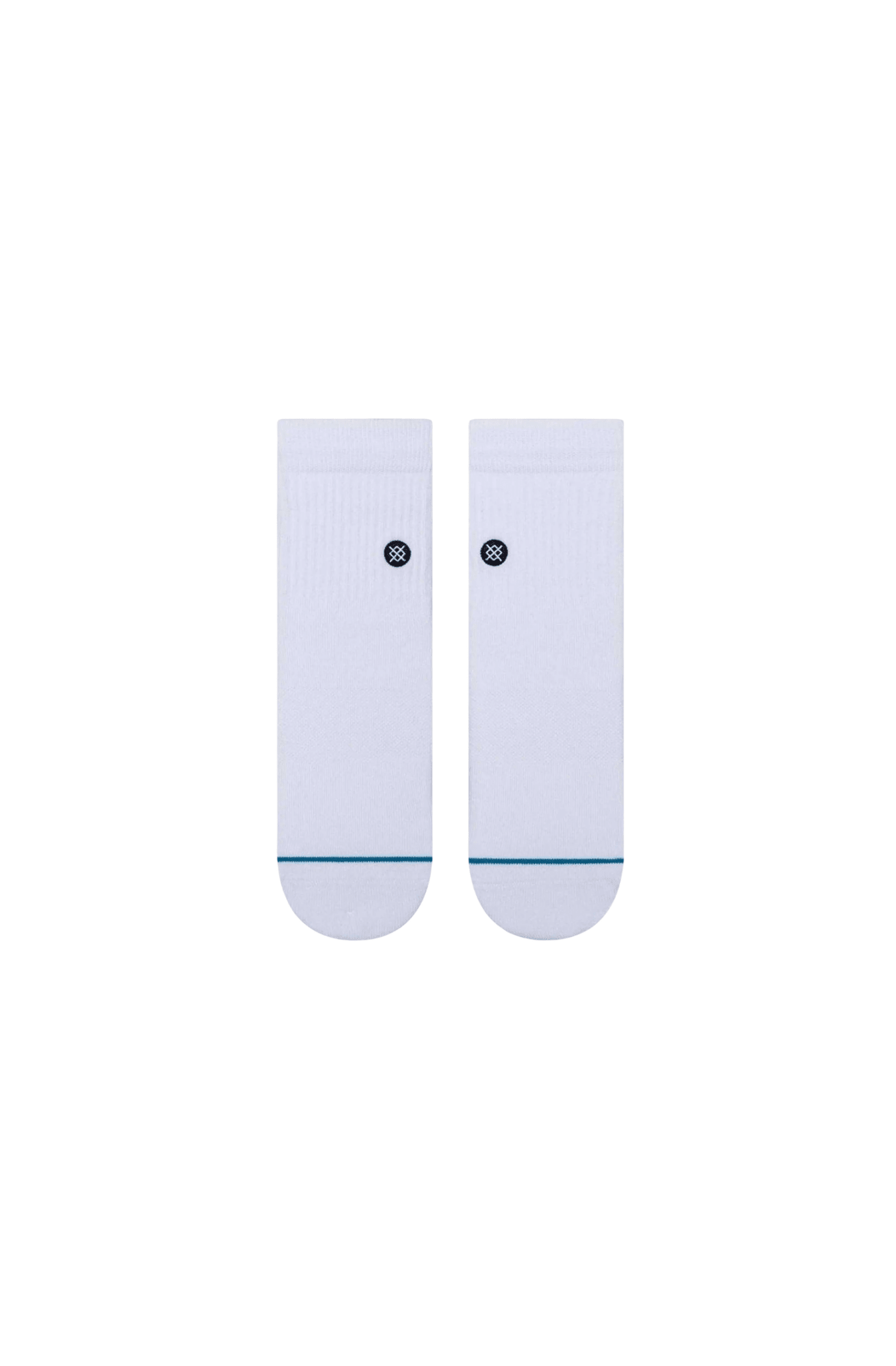 Meia Stance Icon Quarter Branco - NewSkull