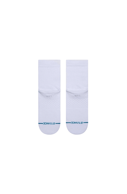 Meia Stance Icon Quarter Branco - NewSkull