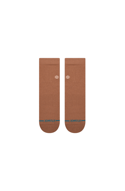 Meia Stance Icon Quarter Marrom - NewSkull