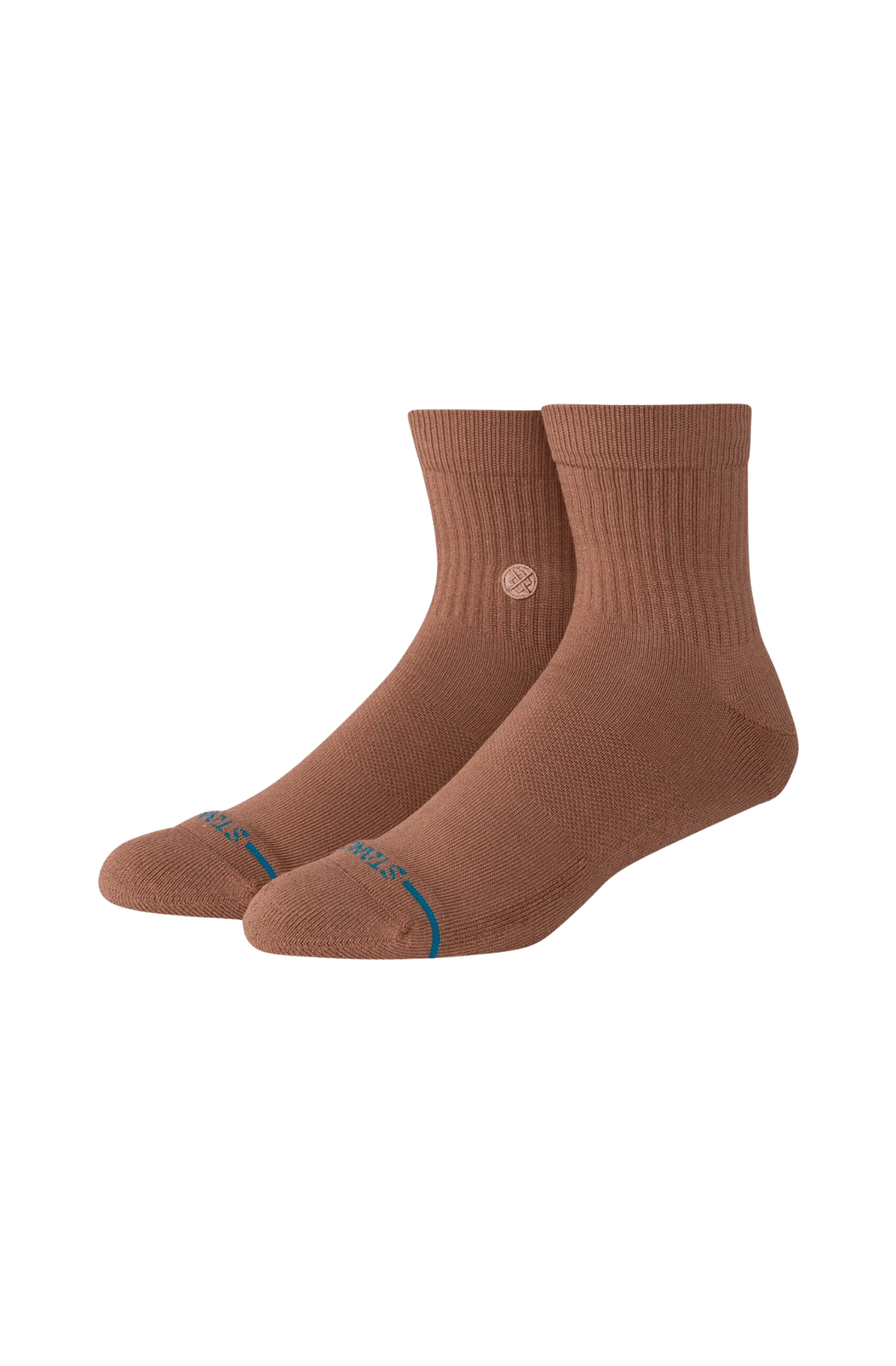 Meia Stance Icon Quarter Marrom - NewSkull