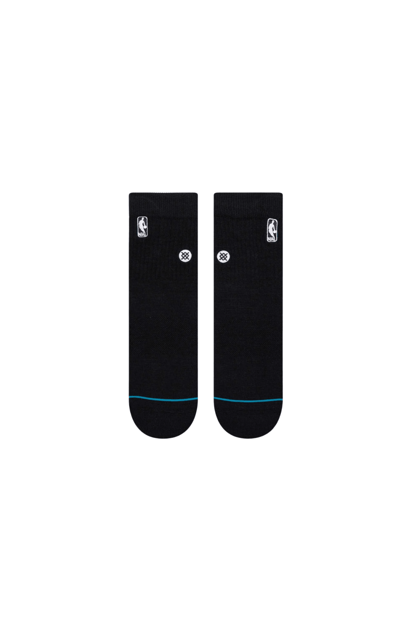 Meia Stance NBA Logoman ST QTR Preto - NewSkull
