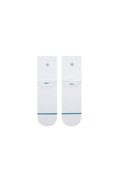 Meia Stance Solid UL Quarter Branco - NewSkull
