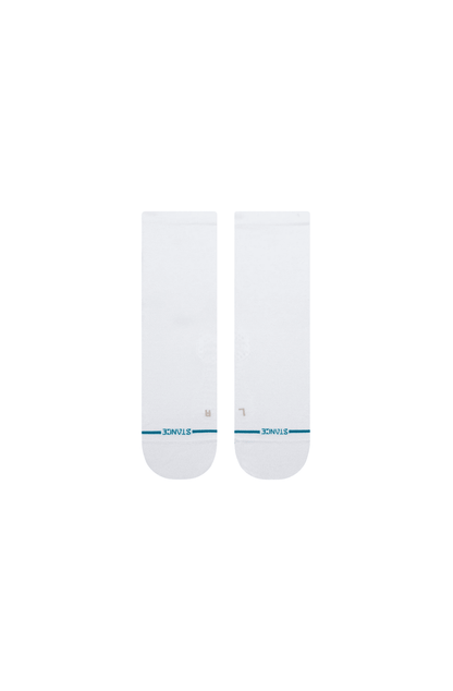 Meia Stance Solid UL Quarter Branco - NewSkull