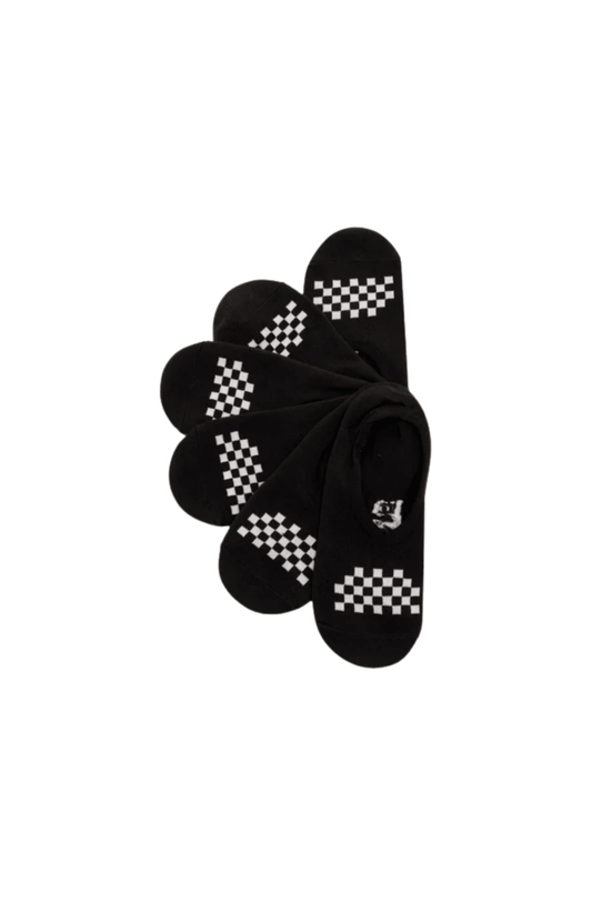 Meia Vans Classic Canoodles 3 Pares Preto - NewSkull