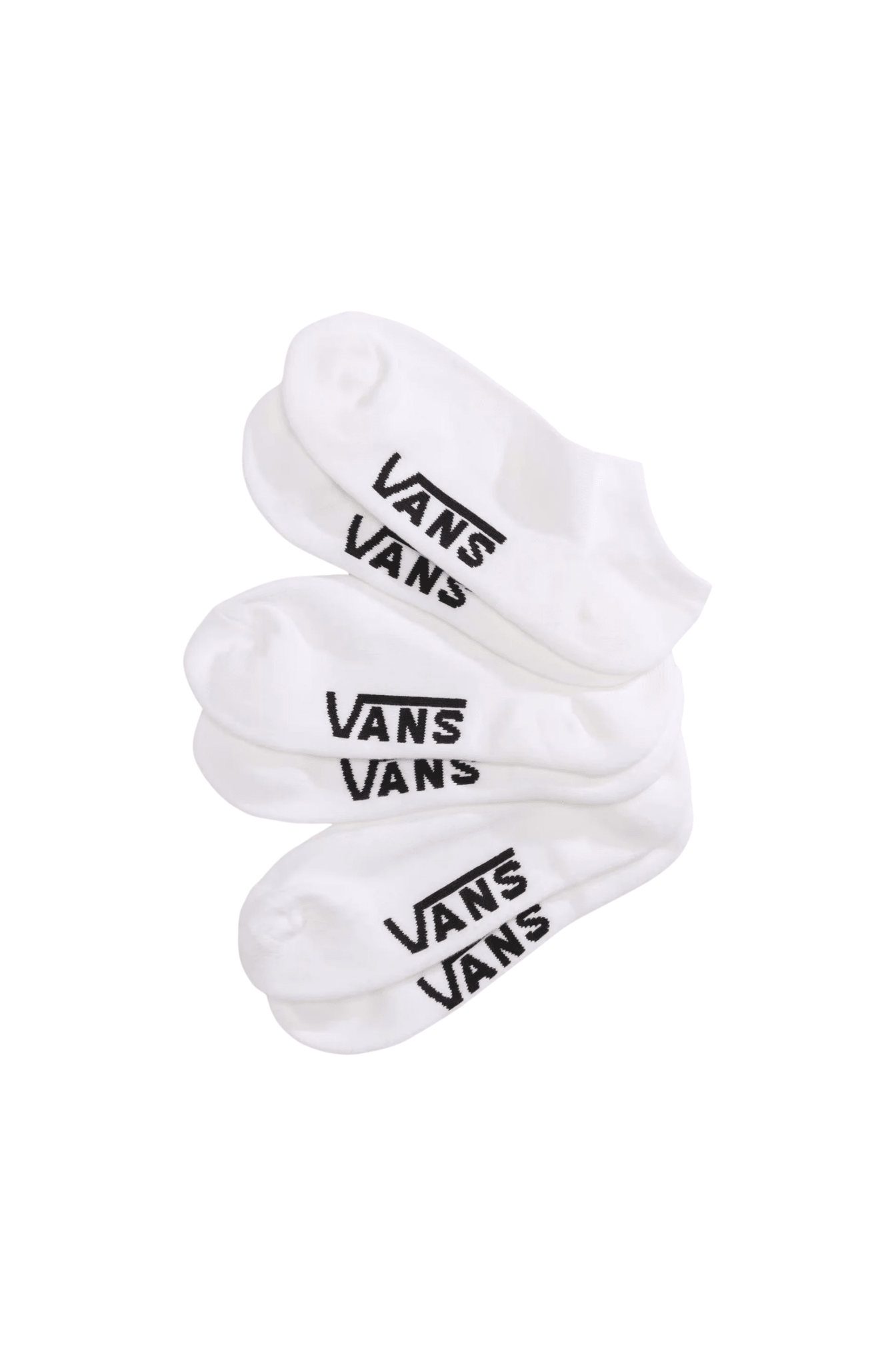 Meia Vans Classic Kick White 3 Pares Branco - NewSkull