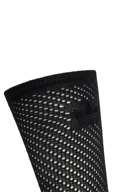 Meias Adidas Crochet 2 Pares Branco/Preto - NewSkull