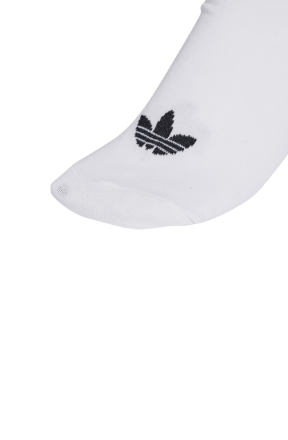 Meias Adidas Liner 3 Pares Branco - NewSkull