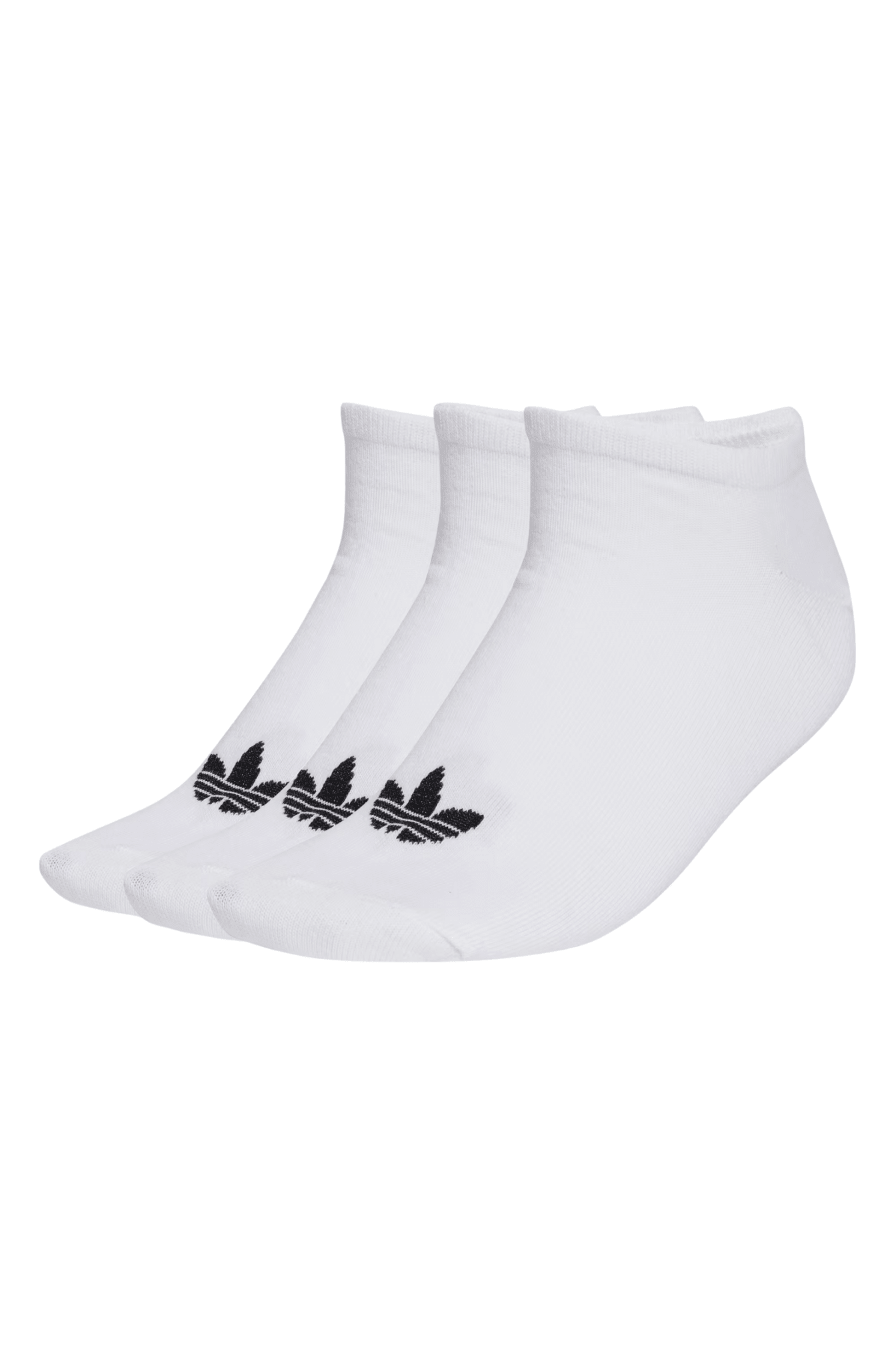 Meias Adidas Liner 3 Pares Branco - NewSkull