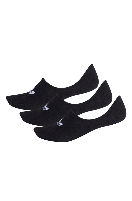Meias Adidas No - show 3 Pares (unissex) Preto/Branco - NewSkull