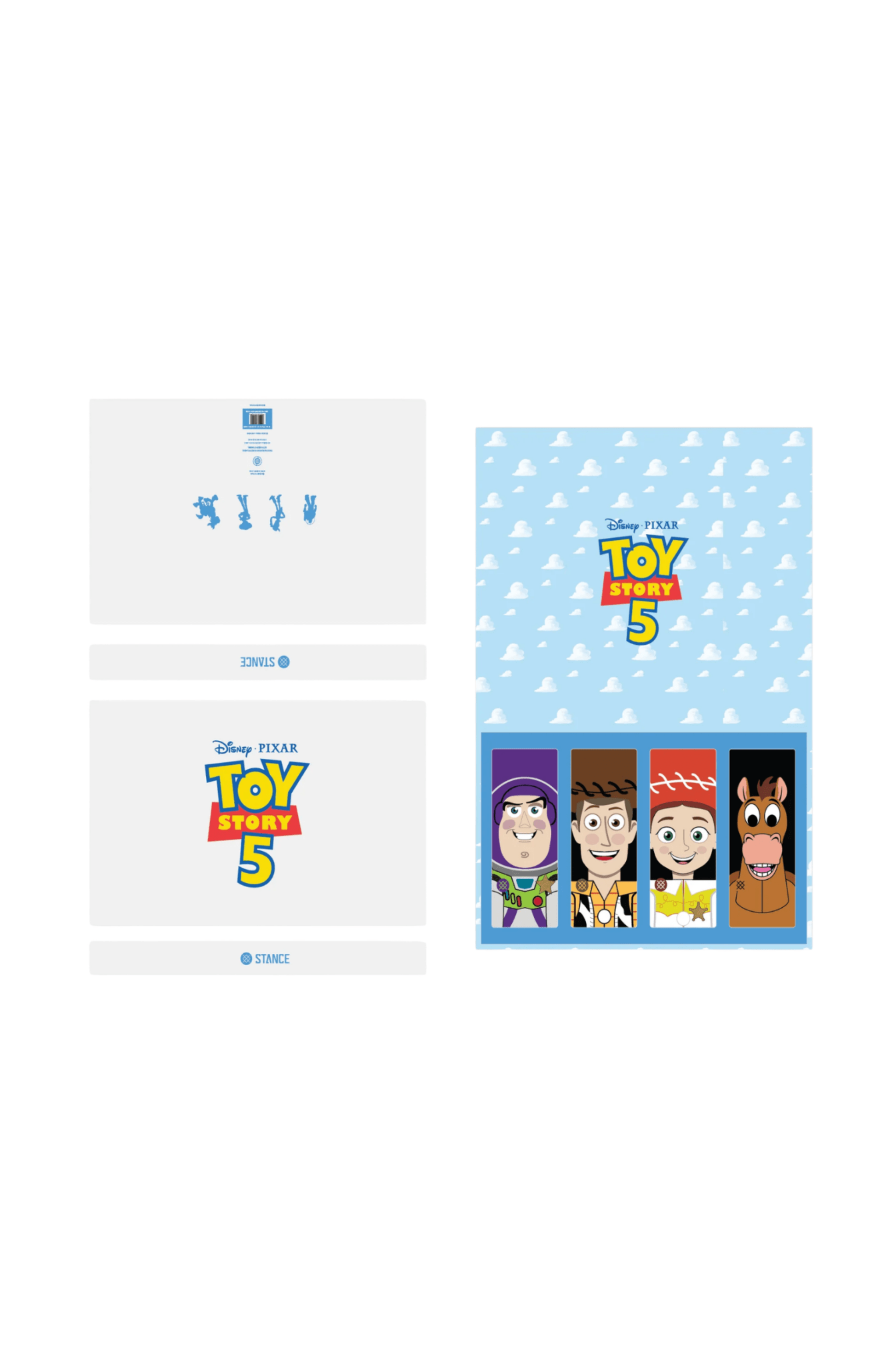 Meias Stance Kit 4 Pack Toy Story 5 Box Set Color - NewSkull