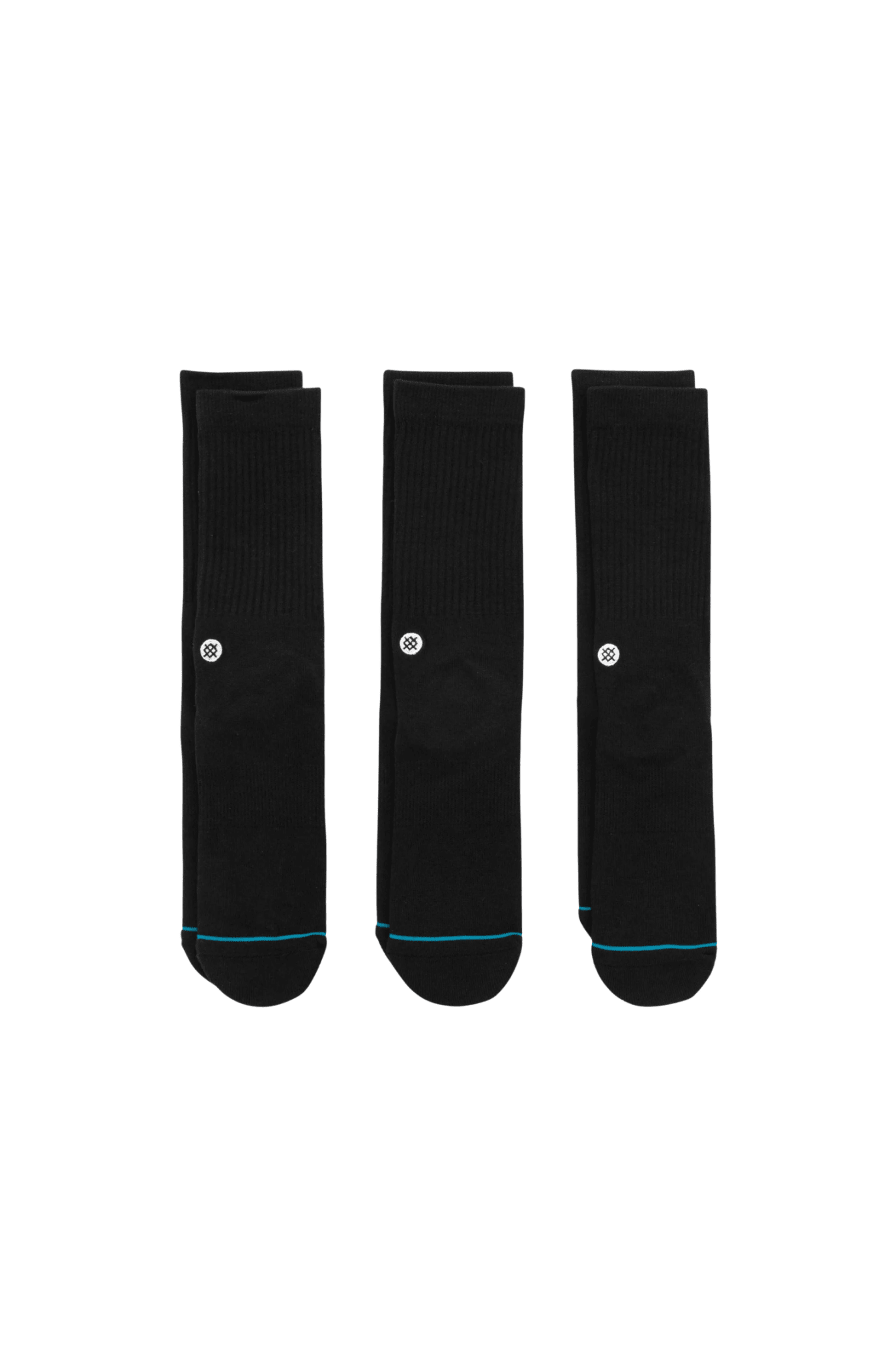 Meias Stance Kit Icon 3 Pack Preto - NewSkull
