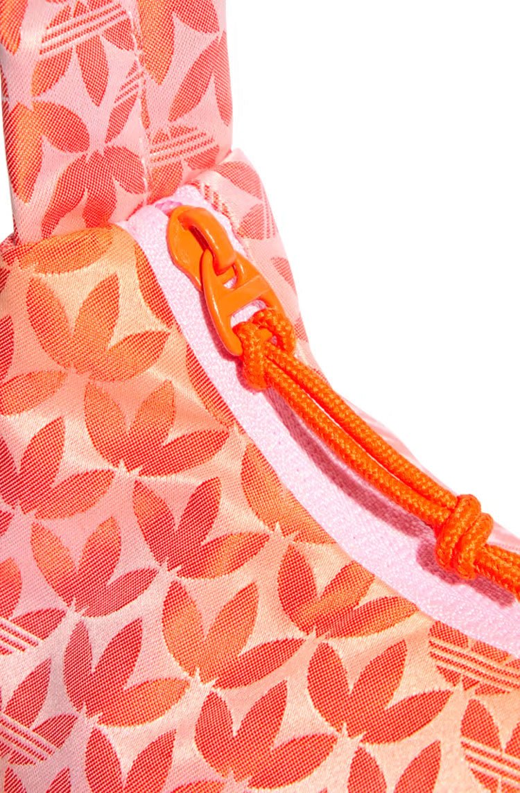 Minibolsa Adidas Ombro Jacquard Trefoil Monogram Laranja/Amarelo - NewSkull