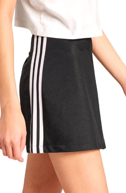 Minissaia Adidas Adicolor 3 - stripes Preto/Branco - NewSkull