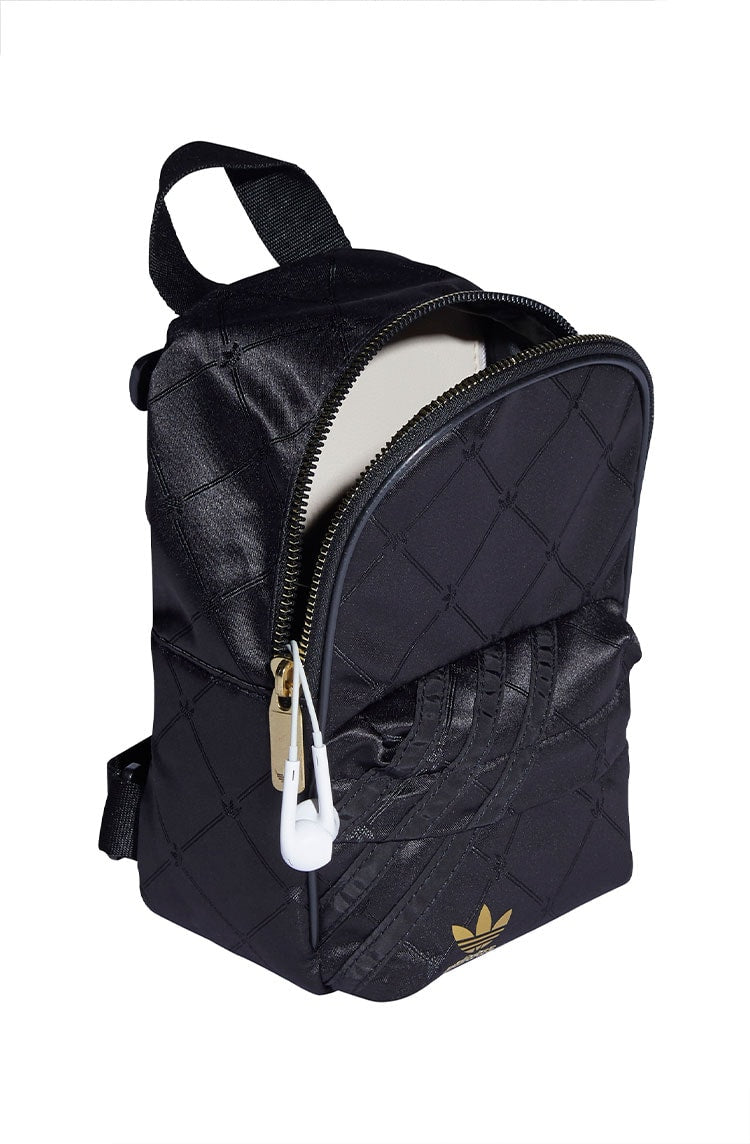 Mochila Adidas Mini Originals Preta/Dourada - NewSkull