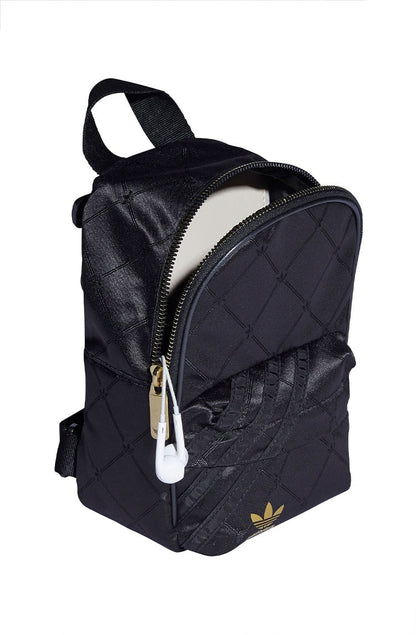 Mochila Adidas Mini Originals Preta/Dourada - NewSkull