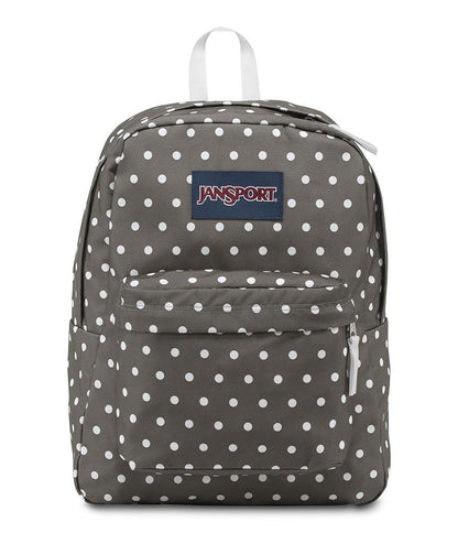 Mochila Jansport SuperBreak Dots Cinza - NewSkull