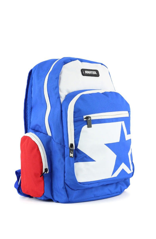 Mochila STARTER Azul/Vermelha - NewSkull
