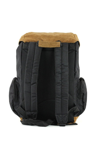 Mochila STARTER Folk Preta/Marrom - NewSkull