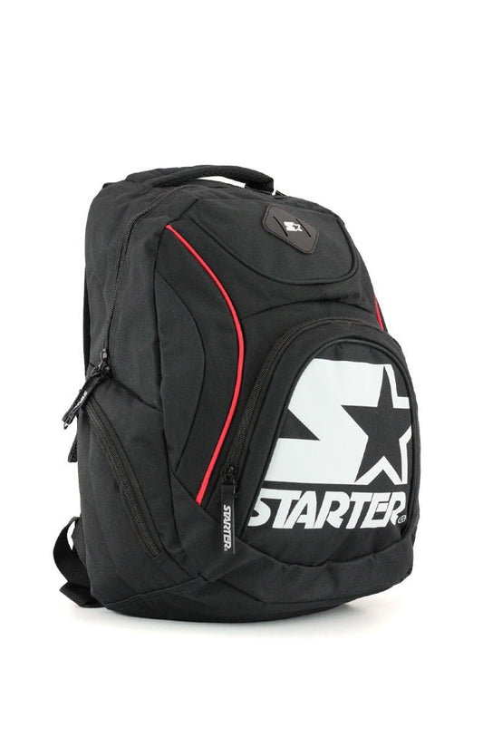 Mochila STARTER Preta/Branca - NewSkull