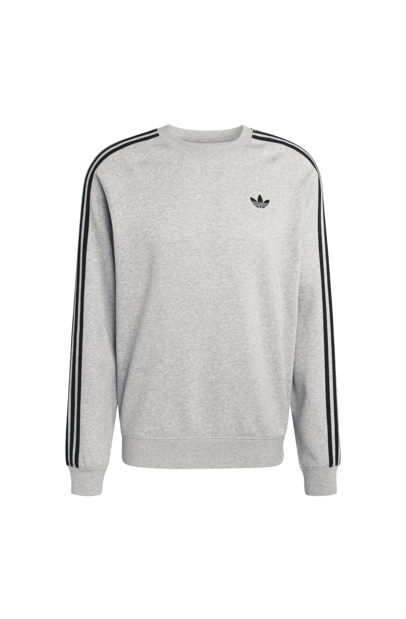 Moletom Adidas Adicolor 3 - Stripes Cinza/Preto - NewSkull