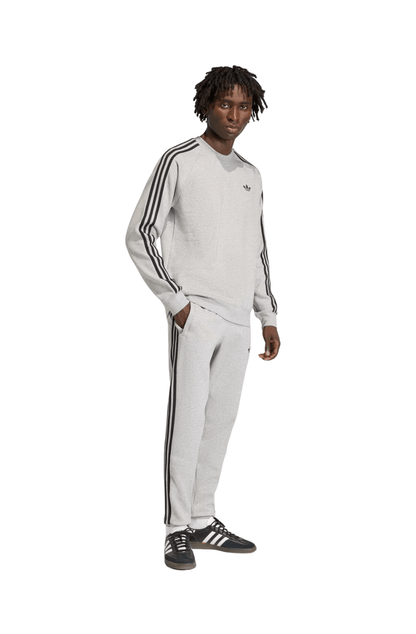 Moletom Adidas Adicolor 3 - Stripes Cinza/Preto - NewSkull