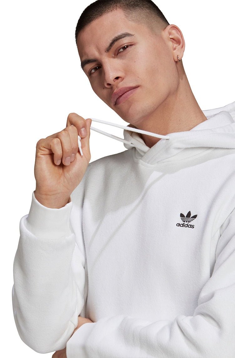 Moletom Adidas Adicolor Essentials Trefoil Branco/Preto - NewSkull