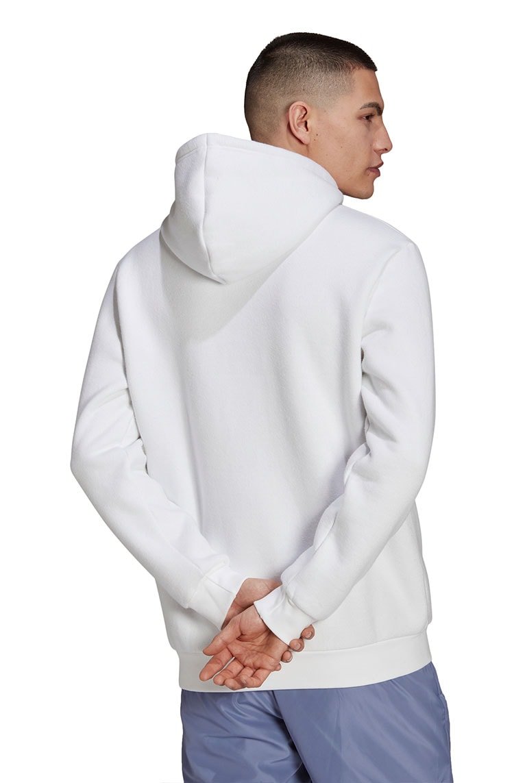 Moletom Adidas Adicolor Essentials Trefoil Branco/Preto - NewSkull