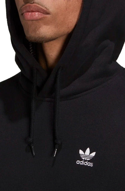 Moletom Adidas Capuz Adicolor Essentials Trefoil Preto/Branco - NewSkull