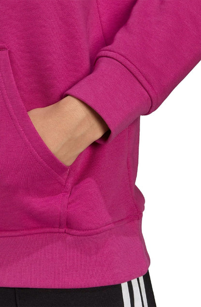 Moletom Adidas Capuz Fleece Adicolor Essentials Rosa/Branco - NewSkull