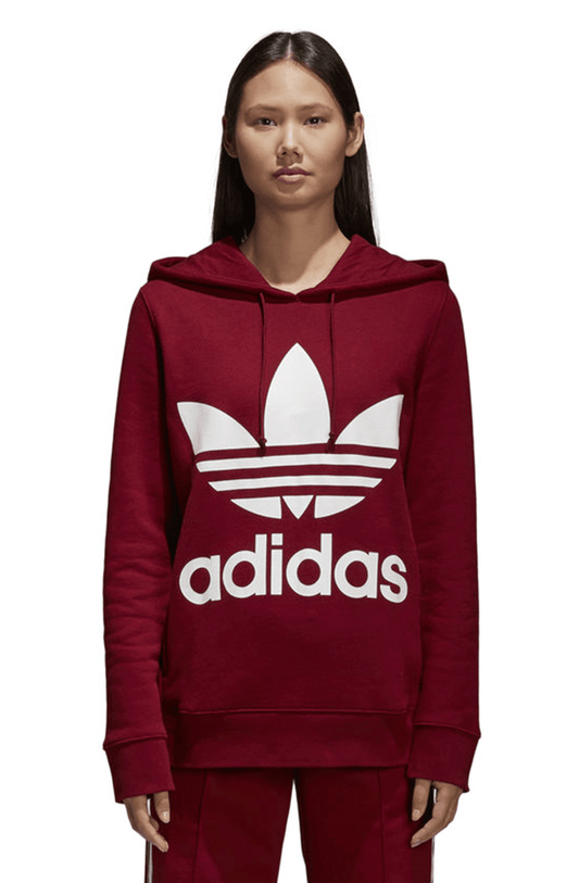 Moletom Adidas Capuz Trefoil Bordo - NewSkull