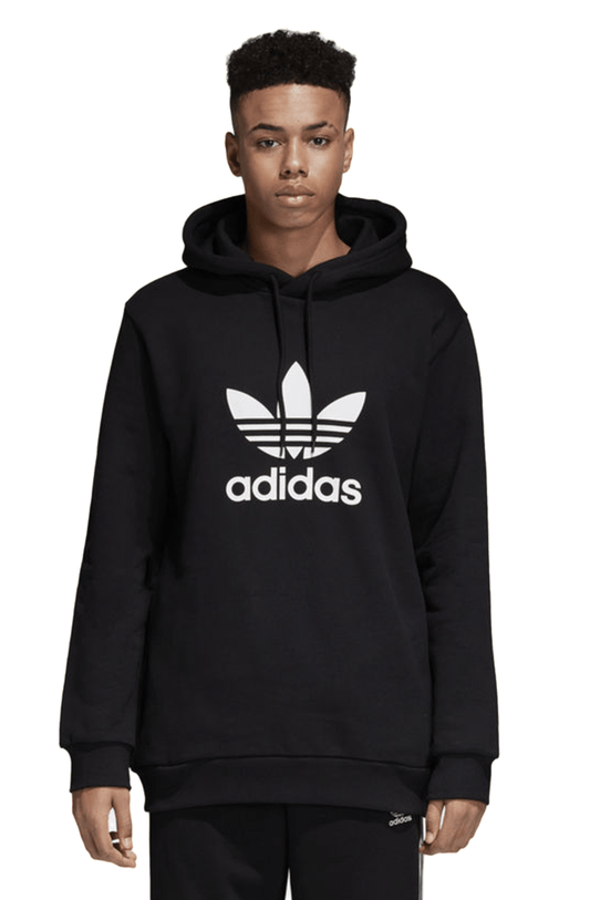 Moletom Adidas Capuz Warm - Up Trefoil Preto - NewSkull