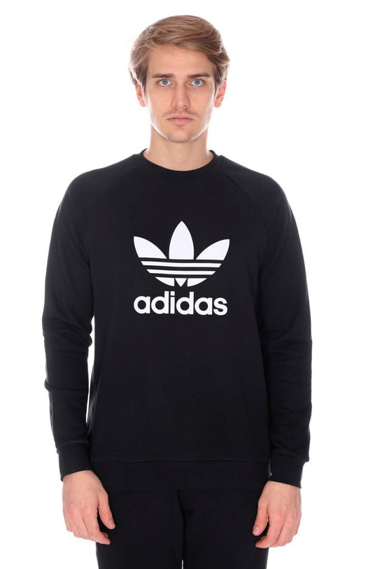 Moletom Adidas Careca Warm - Up Trefoil Preto - NewSkull