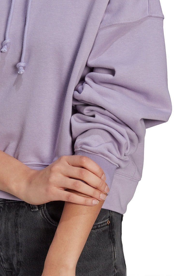 Moletom Adidas Hoodie Capuz Feminino Lilas/Preto - NewSkull