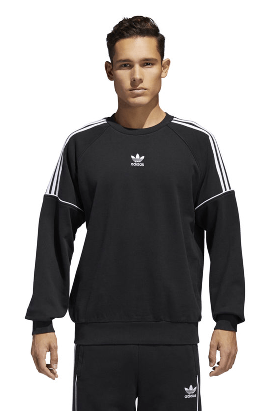 Moletom Adidas Pipe Crew Preto - NewSkull